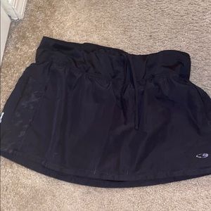 Champion Black Tennis Skirt